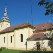 OBEC STREDA NAD BODROGOM: Gréckokatolícky chrám exteriér
