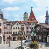 Nitra Region: Námestie Európy Komárno