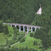 Besztercebányai régió: Unikátne železničné stavby - Chmarošský viadukt