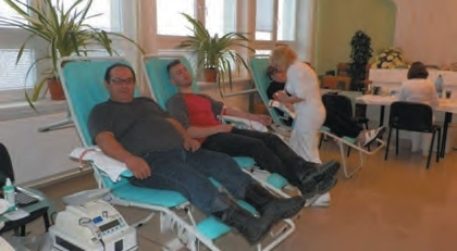 OBEC RADOŠINA: Darovanie krvi