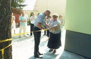 OBEC RADOŠINA: Otvorenie komunitného centra