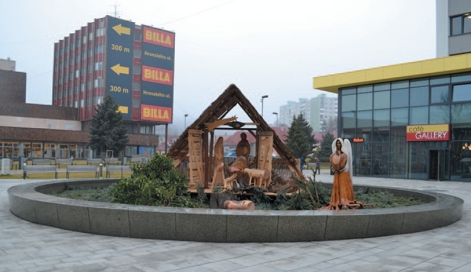 MESTO VRANOV NAD TOPĽOU: Vianočný betlehem