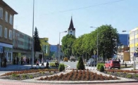 MESTO VRANOV NAD TOPĽOU: Namestie slobody - okružná križovatka