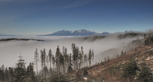 MESTO LEVOČA: Záber na Vysoké Tatry, autor: R.Sanitrik