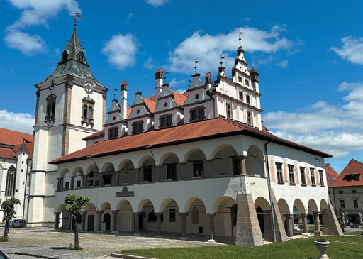 MESTO LEVOČA: Historická radnica v Levoči